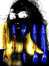 The girl with the barracudas von Gabi Hampe Miniaturansicht