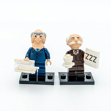 lego minifugure Statler & Waldorf