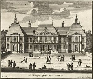 Palast Honselaarsdijk, Carel Allard, 1689-1702 von Atelier Liesjes
