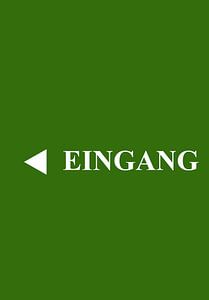 Fototapete Eingang