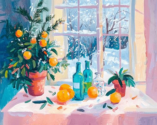 Stilleven in de winter