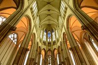The inside of the Dom church in Utrecht