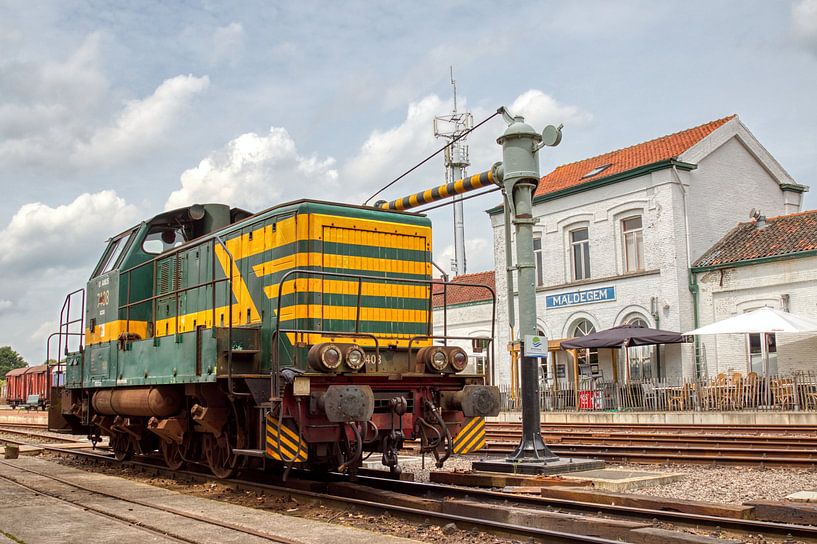 HDR Station Maldegem von W J Kok