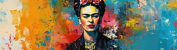 Frida Gemälde von Wunderbare Kunst