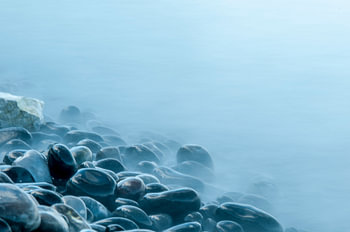 Misty stones