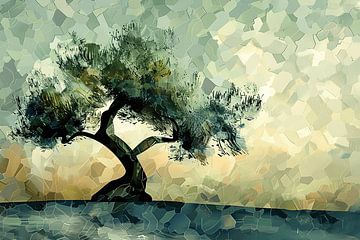 Impressionistische Lindeboom van Art & Soul Creations