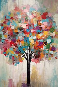 Arbre coloré