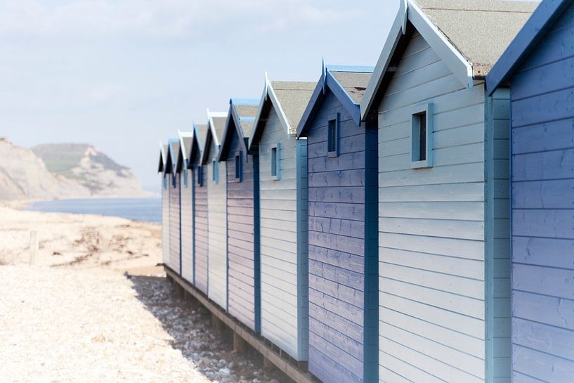 Chalets de plage par Irene Hoekstra