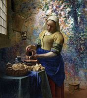 Das Milchmädchen, in den Wäldern von Renoir