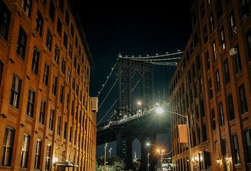 Manhattan Bridge Tower DUMBO, New York City, Amerika von Patrick Groß