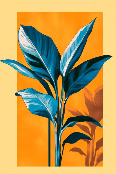 Tropical leaves by Poster Art Shop