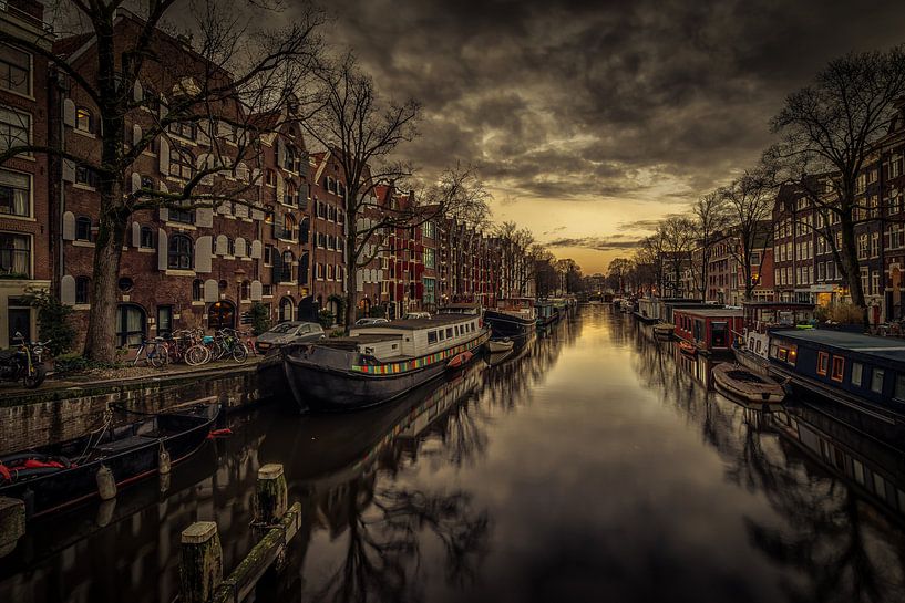 Brouwersgracht Amsterdam van Mario Calma