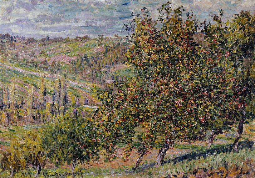 Claude Monet,Apfelblüte von finemasterpiece