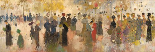 Peinture de personnes | Éclaboussures de joie