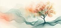 Boom in Abstract Landschap van Studio BB thumbnail