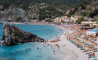 Vintage Italiaans strand in Ligurië | Reisfotografie