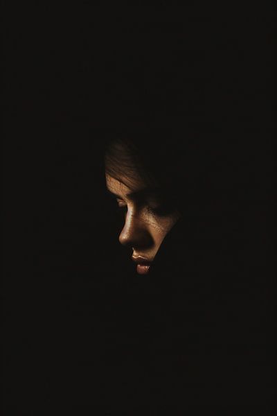 Mysterieuze vrouw van fernlichtsicht