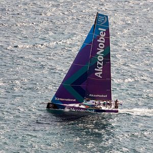 Volvo Ocean Race 2017 Start Alicante van Bob de Bruin