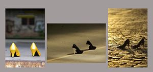 High Heels Collage (Breitwandfotos)