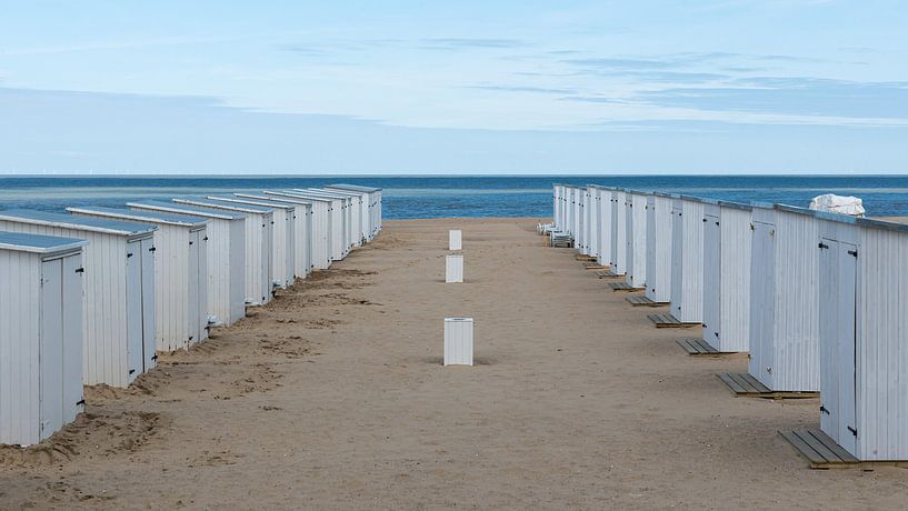 Strandcabines van Werner Lerooy