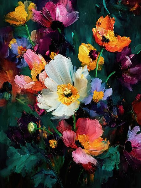 Lebendige Blüte von Cats & Dotz