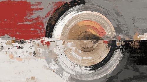 Salle de réunion Wand | Ring Horizon sur Peintures accrocheuses