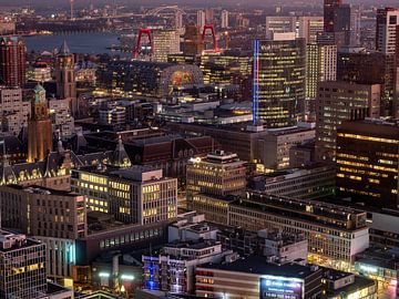 Rotterdam by Night van 24 liquidmedia