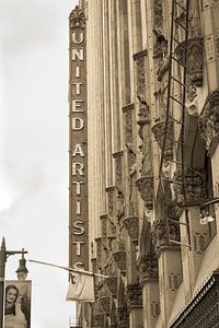 Los Angeles, Plakat am Broadway