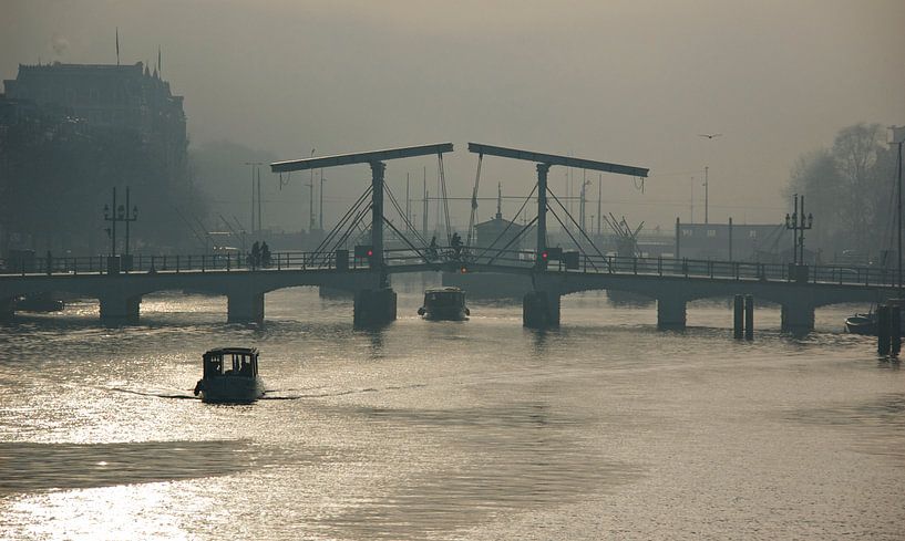 Skinny Bridge Amsterdam by Ipo Reinhold