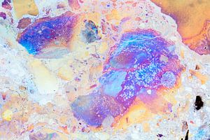 Kwel water met kleur van ijzerbacterien von Mark Scheper