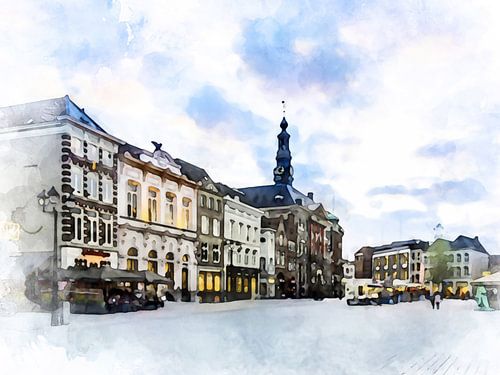 's-Hertogenbosch, markt van Danny de Klerk