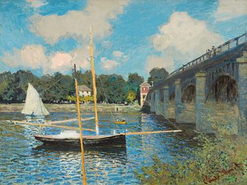 Die Brücke von Argenteuil, Claude Monet