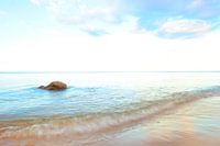 Stein im Meer