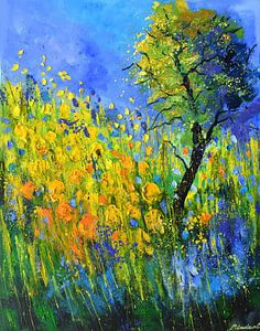 Zomerbloemen van pol ledent