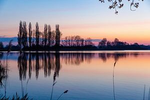 Sonnenaufgang in Zwolle am Aaplas.