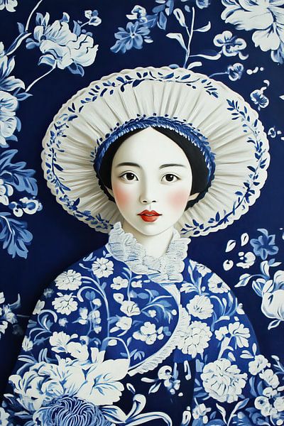 In Delft Light by Franka Poulain