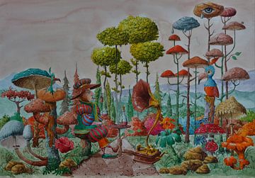 MYCOLOGICAL PIC NIC. by Michel MICHAUX