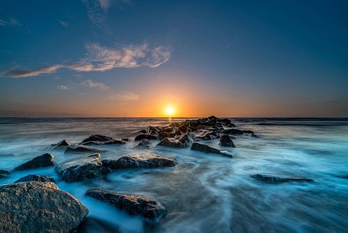 Texel paal 30 Long exposure pier vuurtoren 1e