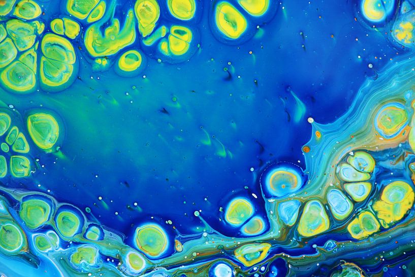 Blauer Strom von Joke Gorter