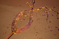 water at high speed