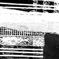 Collage Karo - Streifen Schwarz Weiß