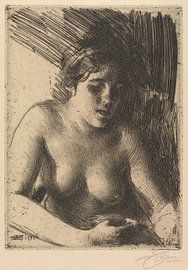 Anders Zorn - Bust (1916) by Peter Balan