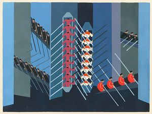 Alexandra Exter – Maquettes de Théatre 01 (1930)