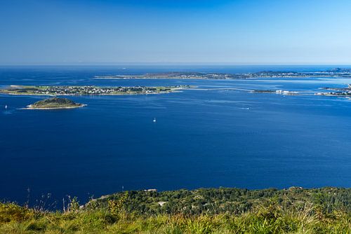 Fjord with islands, Norway