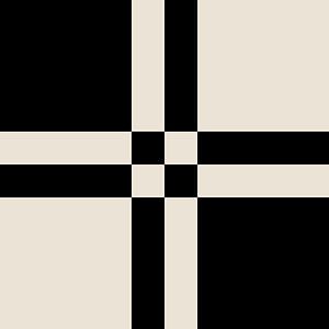 Stilvolles Quadrat