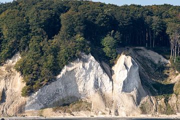 Chalk coast, chalk cliffs Jasmund National Park on the island of R�