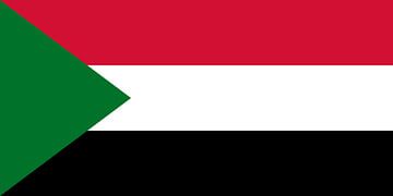 Flagge von Sudan von de-nue-pic