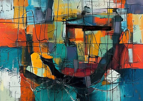 Peinture abstraite | Urban Colour Splash