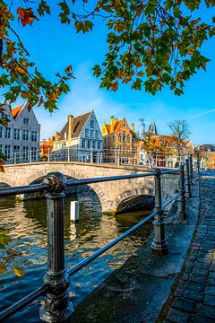 De oude binnenstad van Brugge van Ingo Boelter