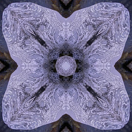 Steinwelt-Ornamente - Kosmische Harmonien in Gneis 3 von Helmut Martin - The Art of Stone - Steinkunst & Photographie